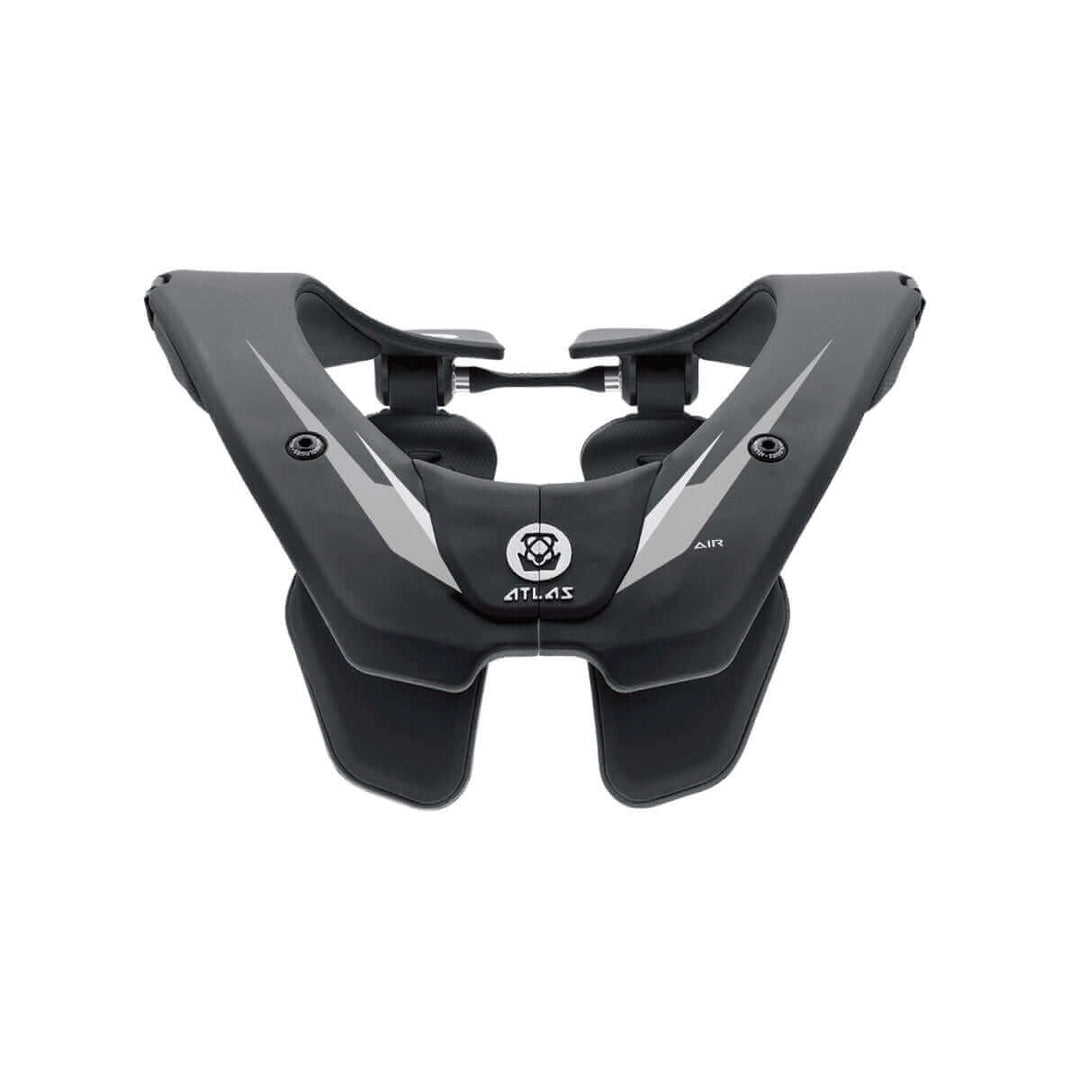 Atlas Air adult neck brace for motocross, off-road, & extreme sports, Black