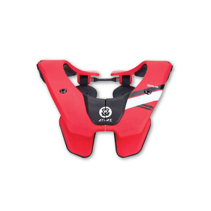 Atlas Prodigy teen & women's neck brace for motocross, off-road & extreme sports, Red