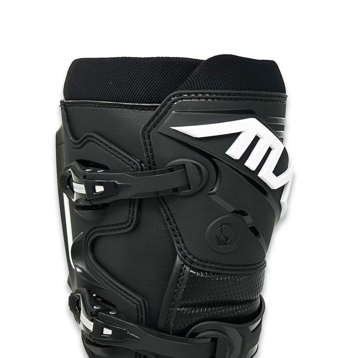 Atlas Traction Boot for motocross & offroad, Closure, Black