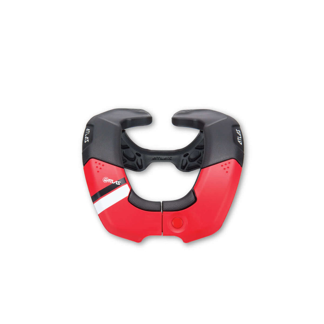 Atlas Broll kids neck brace for motocross, offroad & extreme sports, Red