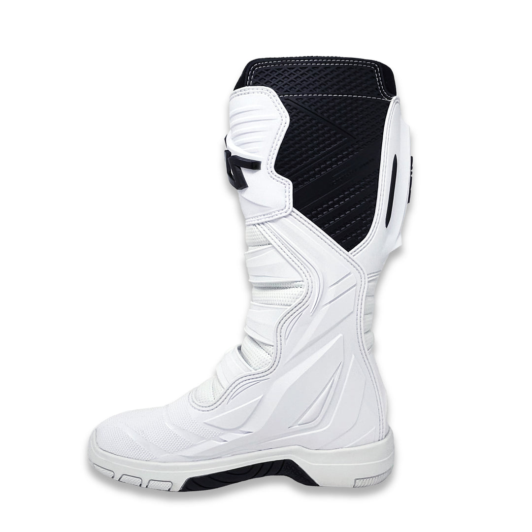 Atlas Traction Boot for motocross & offroad, Inside, White